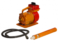 Вибратор глубинный с гибким валом ВИ-75 (1вал/3м+1в/нак.Ø28мм)