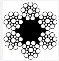 Канат стальной ГОСТ 3077-80 ГЛ 12 мм.