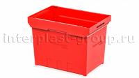 Вкладываемый контейнер KVR 6442 с усиленным дном красный