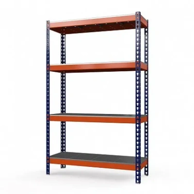 Стеллаж металлический Профи-Т 2000x1240x500 мм. Полки: оцинк. мет. перф. усил. 4 шт.