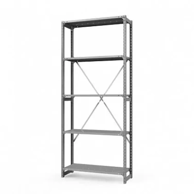 Стеллаж металлический ТСУ Универсал, 2500x1060x800 мм. Полки: метал. перф.  5 шт.