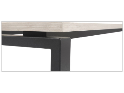 Стол NT 120x70 белое дерево/антрацит