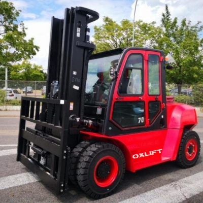 Дизельный погрузчик CPCD70-XW65G OXLIFT 4500 мм 7000 кг Side-Shift