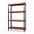 Стеллаж металлический Профи-Т 2000x1240x455 мм. Полки: оцинк. мет. перф.  4 шт.